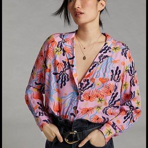 Anthropologie Blouse NWOT size 1X